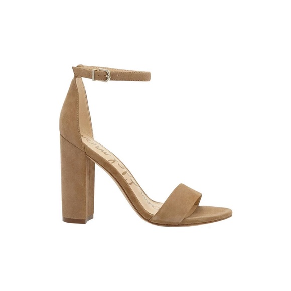Sam Edelman “Yaro” block heel in oatmeal suede, size 6.5 - Picture 1 of 7